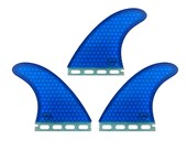 AQSS Blue Honeycomb Single Tab thruster Set