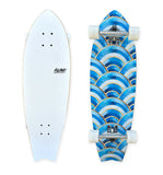 Blue Wave Cruiser Skateboard + Surf Truck System!