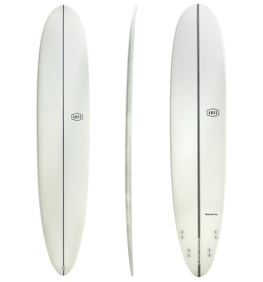 AQSS Performance Log Longboard EPS - Clear 9'1