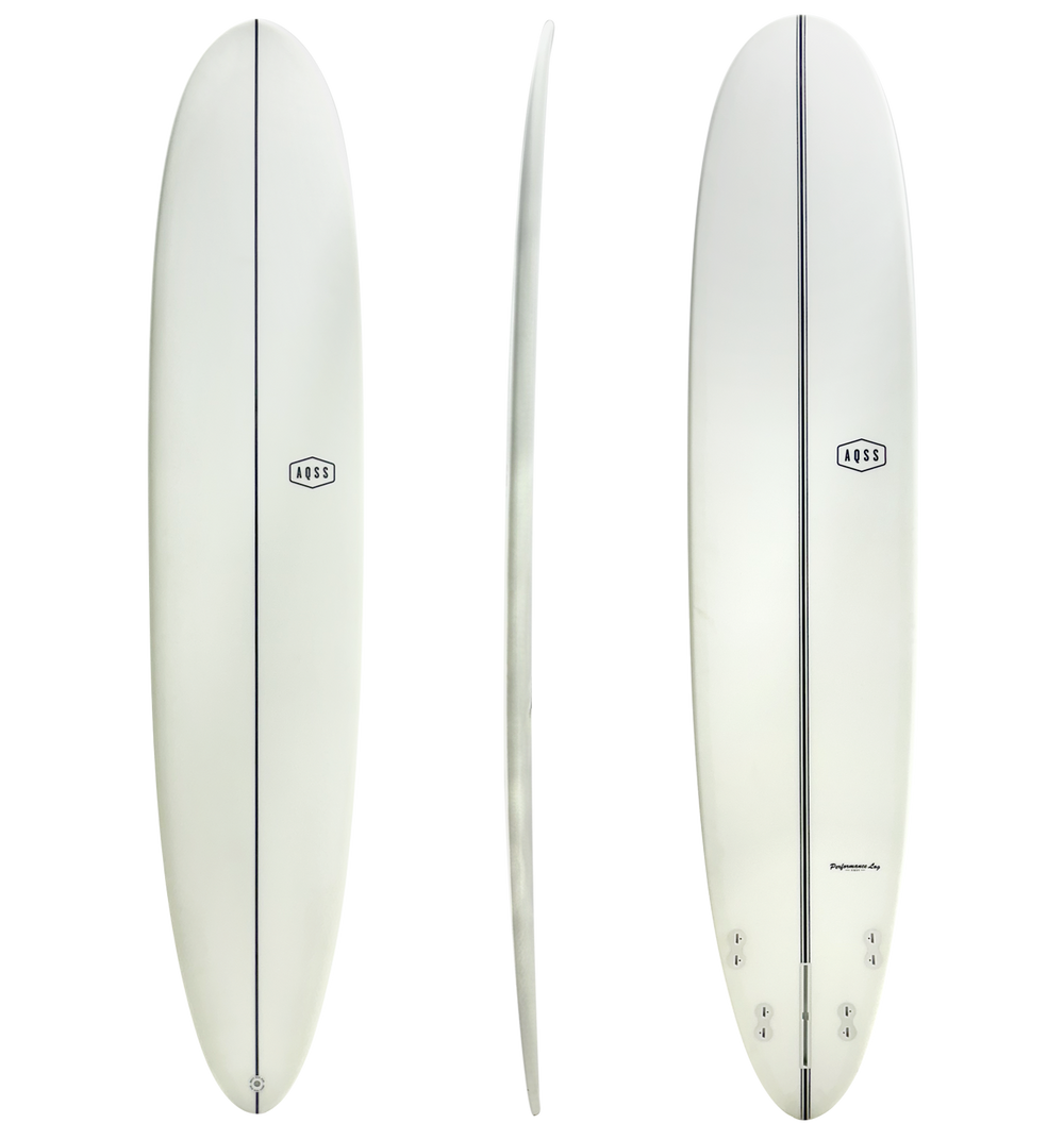 AQSS Performance Log Longboard EPS - Clear 9'1