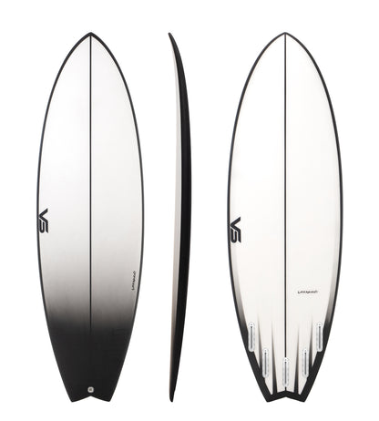 Vanquish Hybrid Carbon Shortboard - Gradient