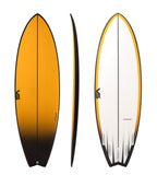 Vanquish Hybrid Carbon Shortboard - Sunset