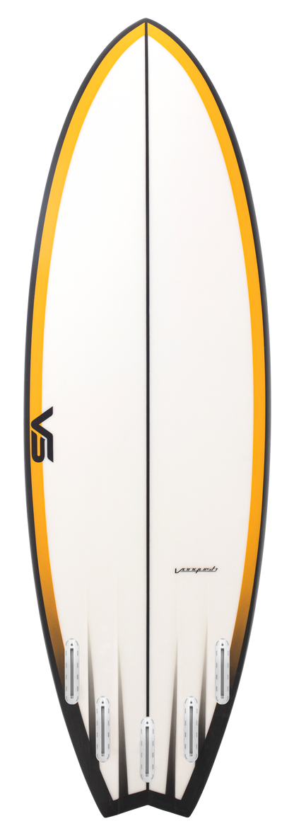 Vanquish Hybrid Carbon Shortboard - Sunset