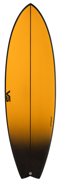 Vanquish Hybrid Carbon Shortboard - Sunset