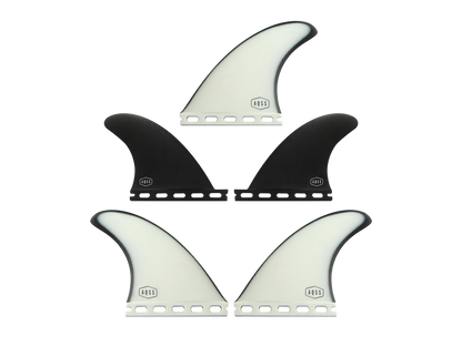 AQSS Single Tab 5 Fin Set - Midnight