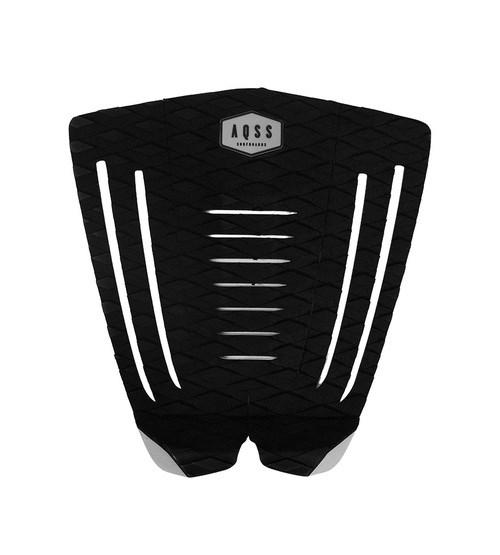 AQSS - BLACK 3 PIECE TRACTION PAD - The Surfboard Warehouse Australia