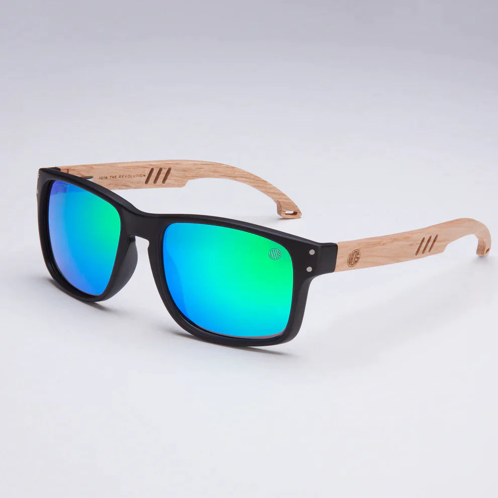 UOS Bells Sunglasses - Green Mirror