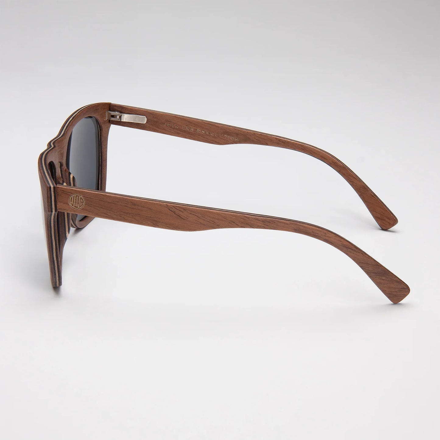 UOS Wave Hog Sunglasses - Brown Wood