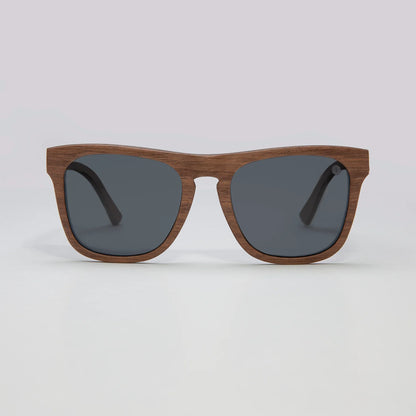 UOS Wave Hog Sunglasses - Brown Wood