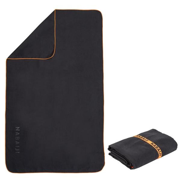 ULTRA COMPACT MICROFIBRE TOWEL - Nero