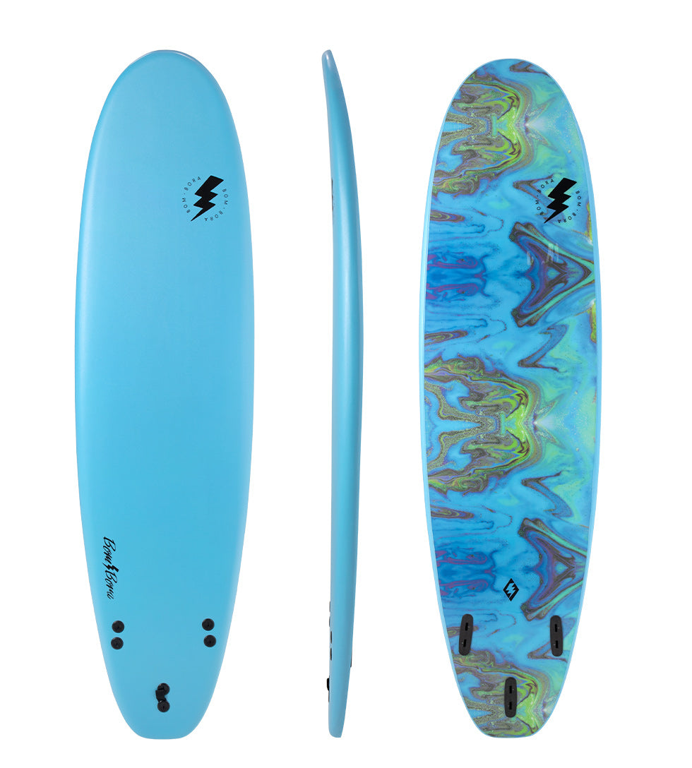 SOFTBOARD BOM BORA 7'0 BLUE SWIRL