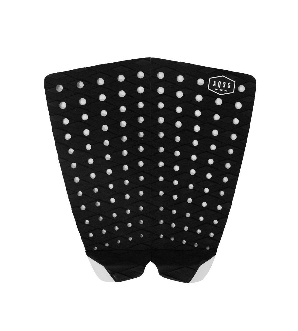 AQSS - BLACK 2 PIECE TRACTION PAD - The Surfboard Warehouse Australia