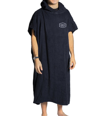 AQSS BLACK PONCHO