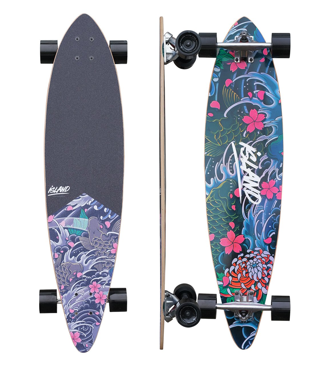 38" PINTAIL LONGBOARD - KOI