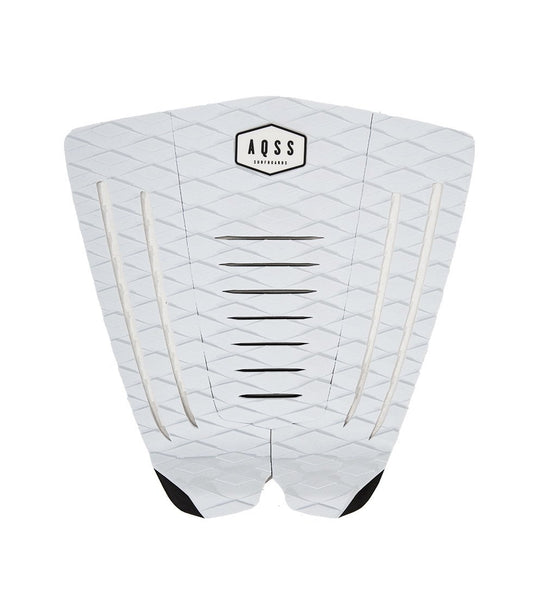 AQSS - WHITE 3 PIECE TRACTION PAD - The Surfboard Warehouse Australia